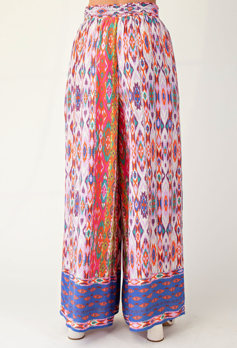 Printed Palazzo Pants