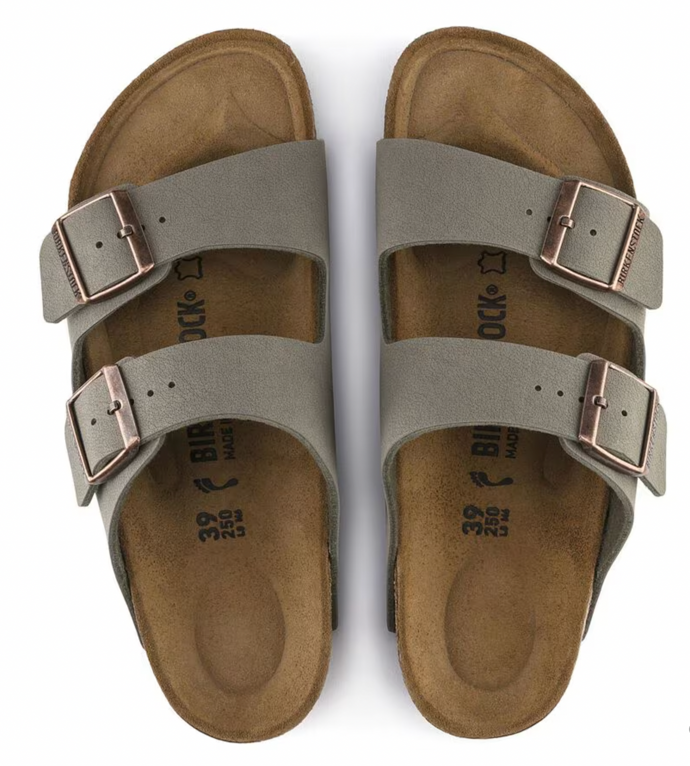 Birkenstock Arizona Birkibuc - Stone