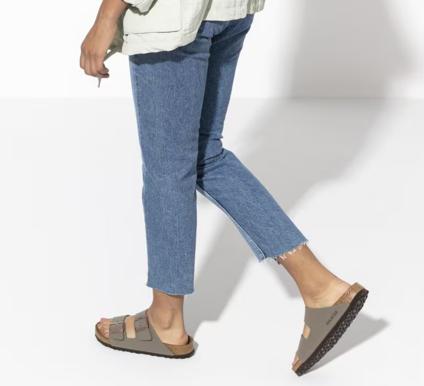 Birkenstock Arizona Birkibuc - Stone