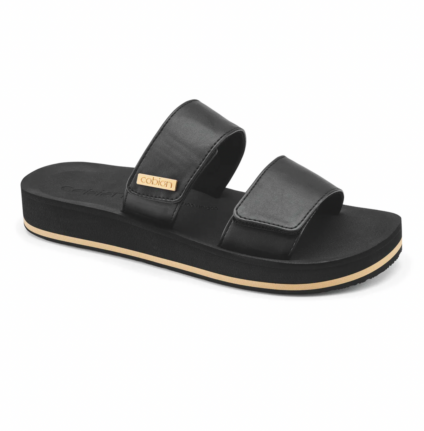 Cobian Dana Rise Black Sandal