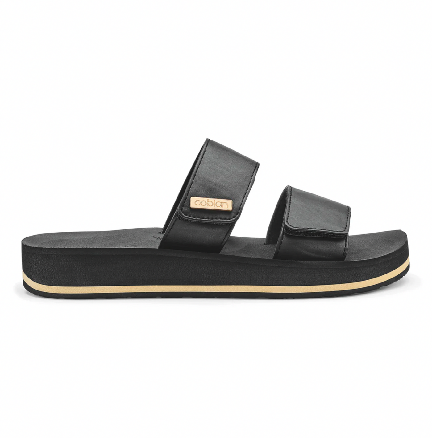 Cobian Dana Rise Black Sandal