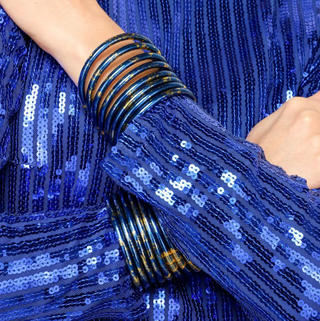 BuDha Girl All Weather Bangles - Koi Saffir 4 Set