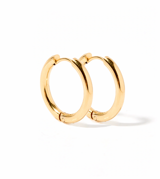 Linny Co Scarlet Huggie 14 mm Hoop