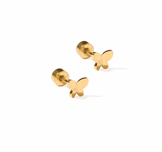 Linny Co Billie Butterfly Screwback Stud