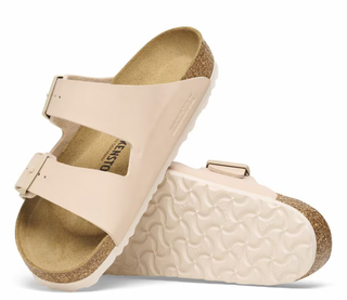 Birkenstock Arizona Birko-Flor - New Beige NARROW