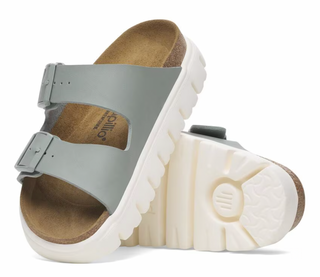 Birkenstock Arizona Chunky Birko-Flor - Pure Sage Papillio