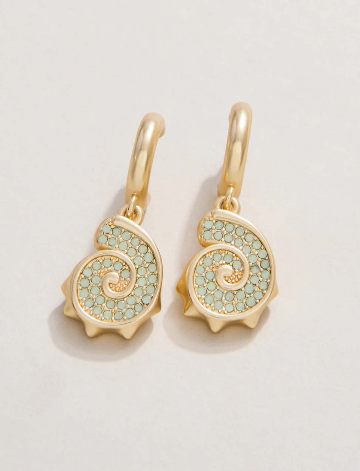 Spartina Nautilus Drop Earrings