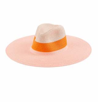 Color Block Fedora Hat