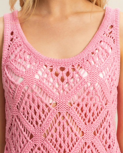 Sunset Scoop Sweater Tank