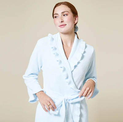 Softies 36" Ruffle Chenille Robe