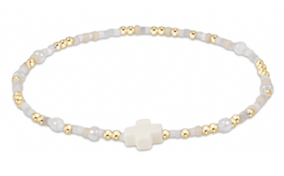 Enewton Extends Hope Unwritten Gold Signature Cross Bracelet