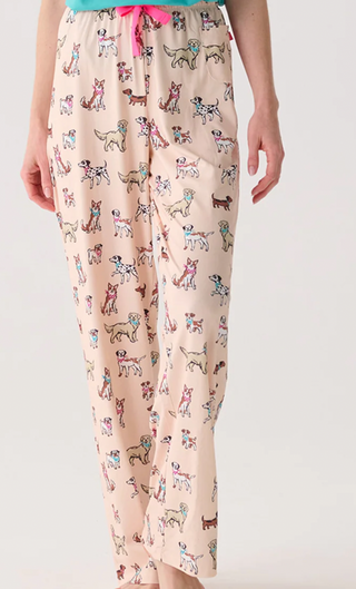 Capelton Road Women's Cute Pups Pajama Pants