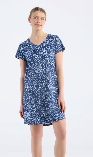 Capelton Road Women's Batik Flowers Nightdress