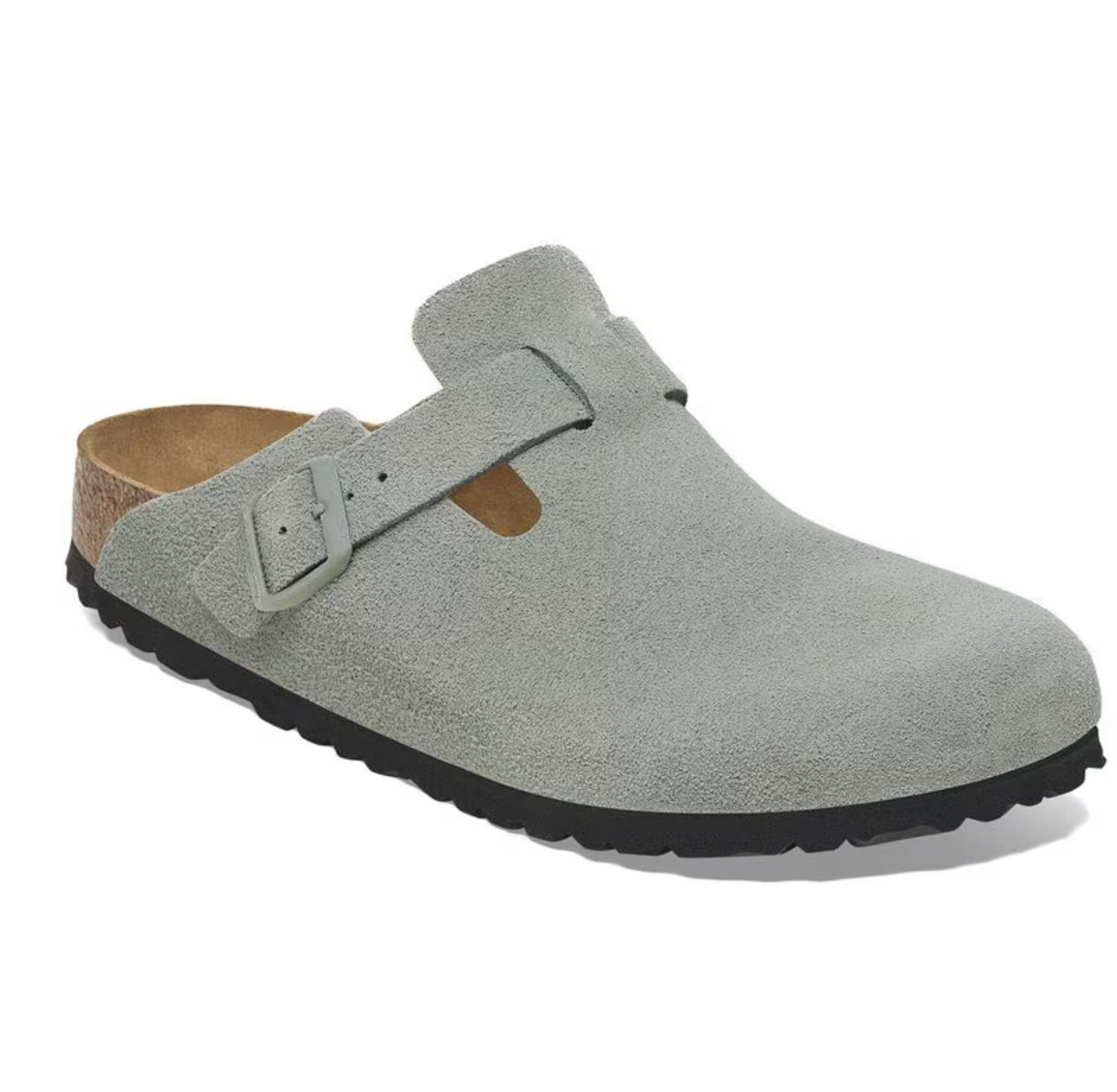 Birkenstock Boston Soft-Footbed (Narrow) - Pure Sage