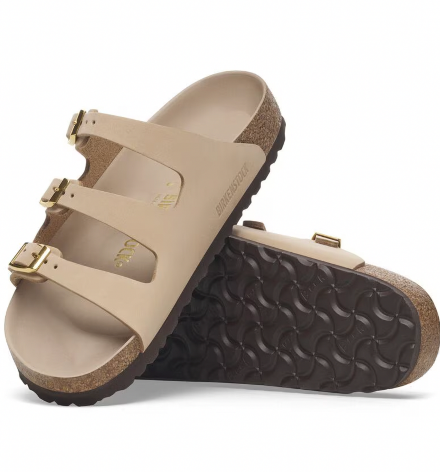 Birkenstock Florida Fresh Nubuck - Sandcastle