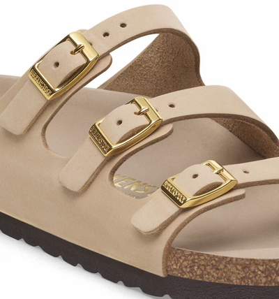 Birkenstock Florida Fresh Nubuck - Sandcastle