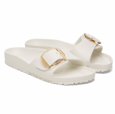 Birkenstock Madrid (Narrow) Big Buckle EVA - Eggshell