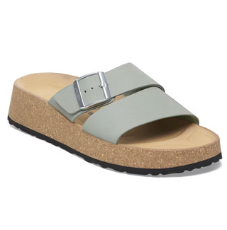 Birkenstock Almina Nubuck Leather - Pure Sage