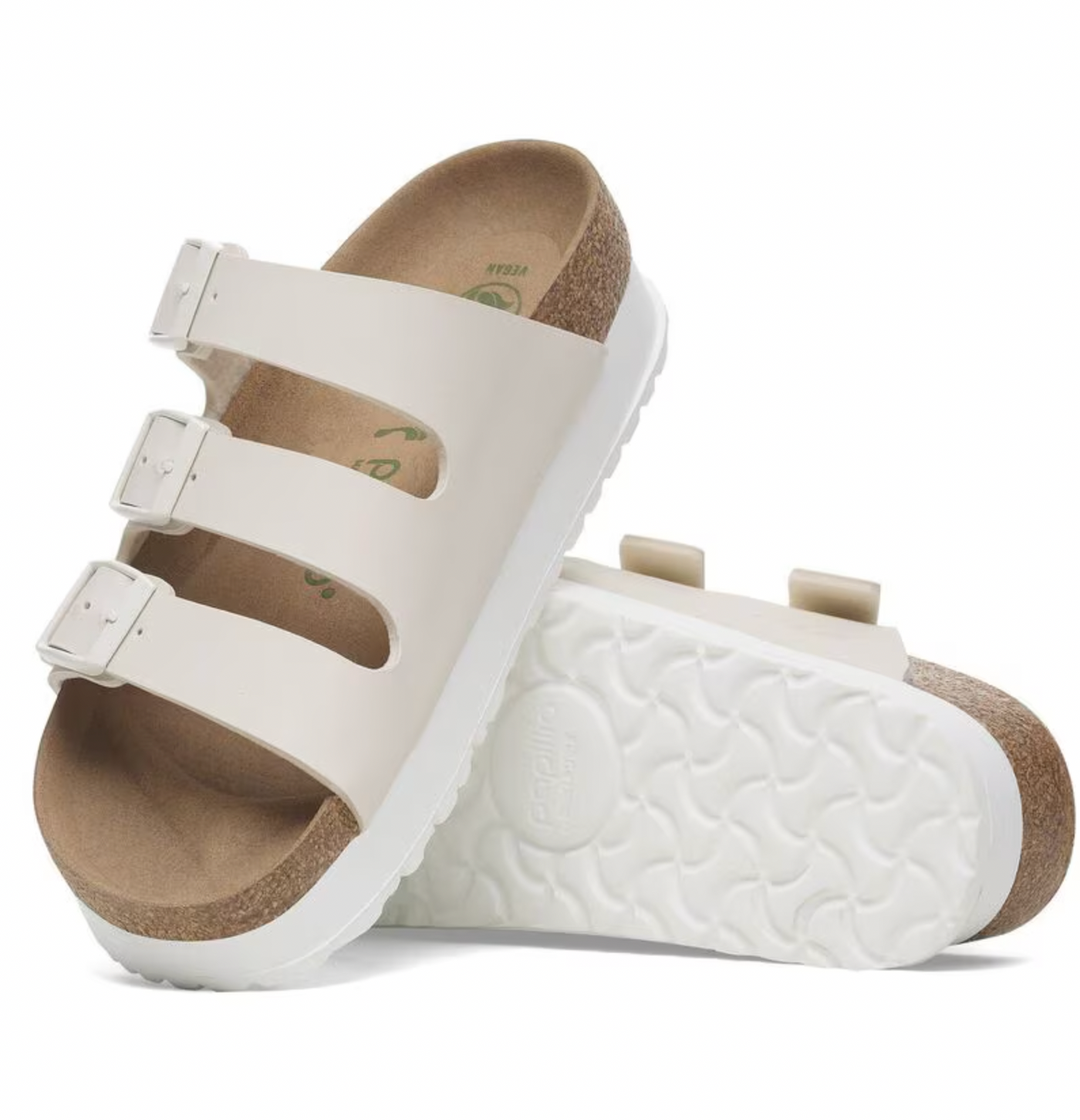 Birkenstock Florida III (Narrow) Flex Platform - Eggshell
