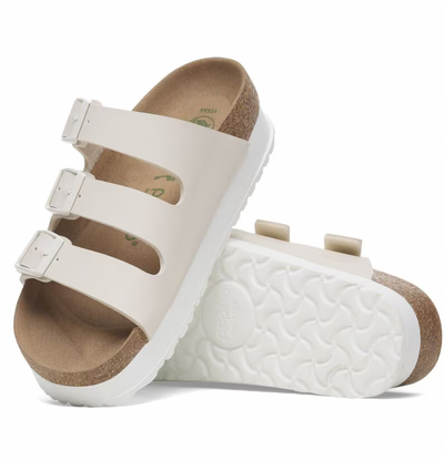 Birkenstock Florida III (Narrow) Flex Platform - Eggshell