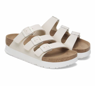 Birkenstock Florida III (Narrow) Flex Platform - Eggshell