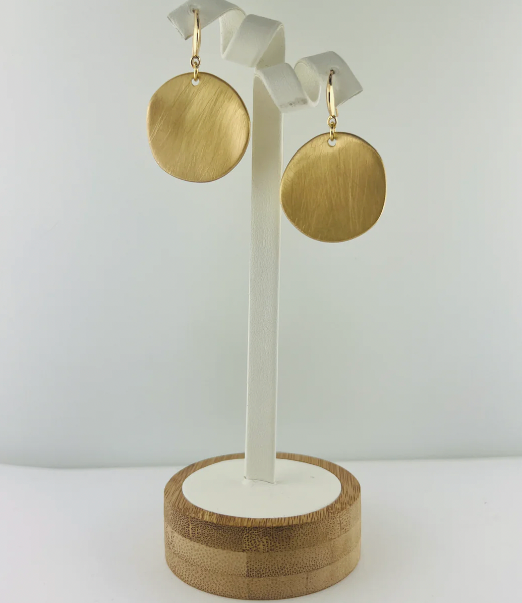 Circle Drop Earrings