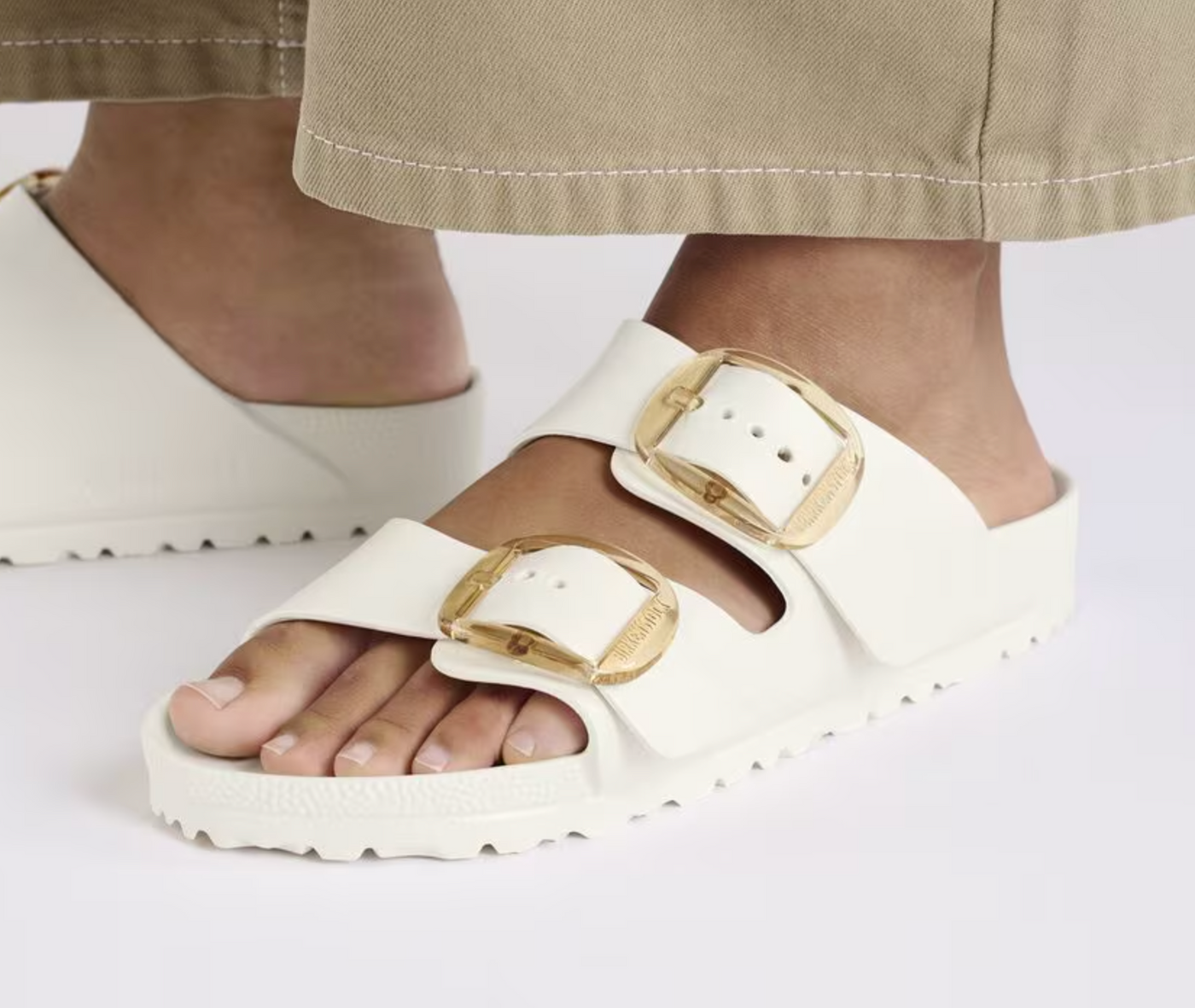 Birkenstock Arizona Big Buckle EVA - Eggshell