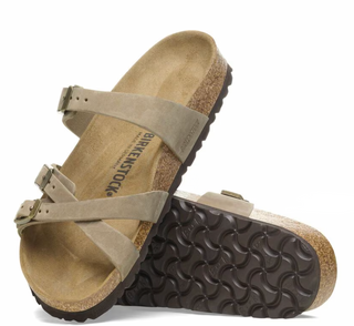 Birkenstock Franca Oiled Leather - Tobacco Brown