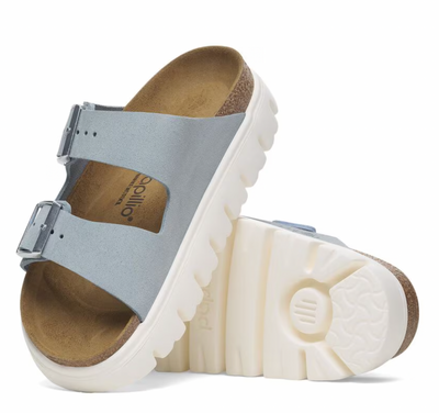 Birkenstock Arizona Chunky Suede - Baby Blue Papillio