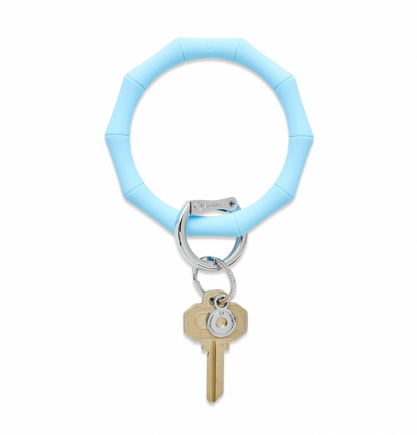 Oventure - Big "O" Bamboo Silicone Keyring