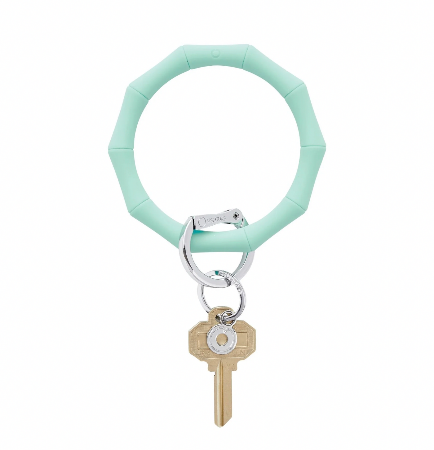 Oventure - Big "O" Bamboo Silicone Keyring