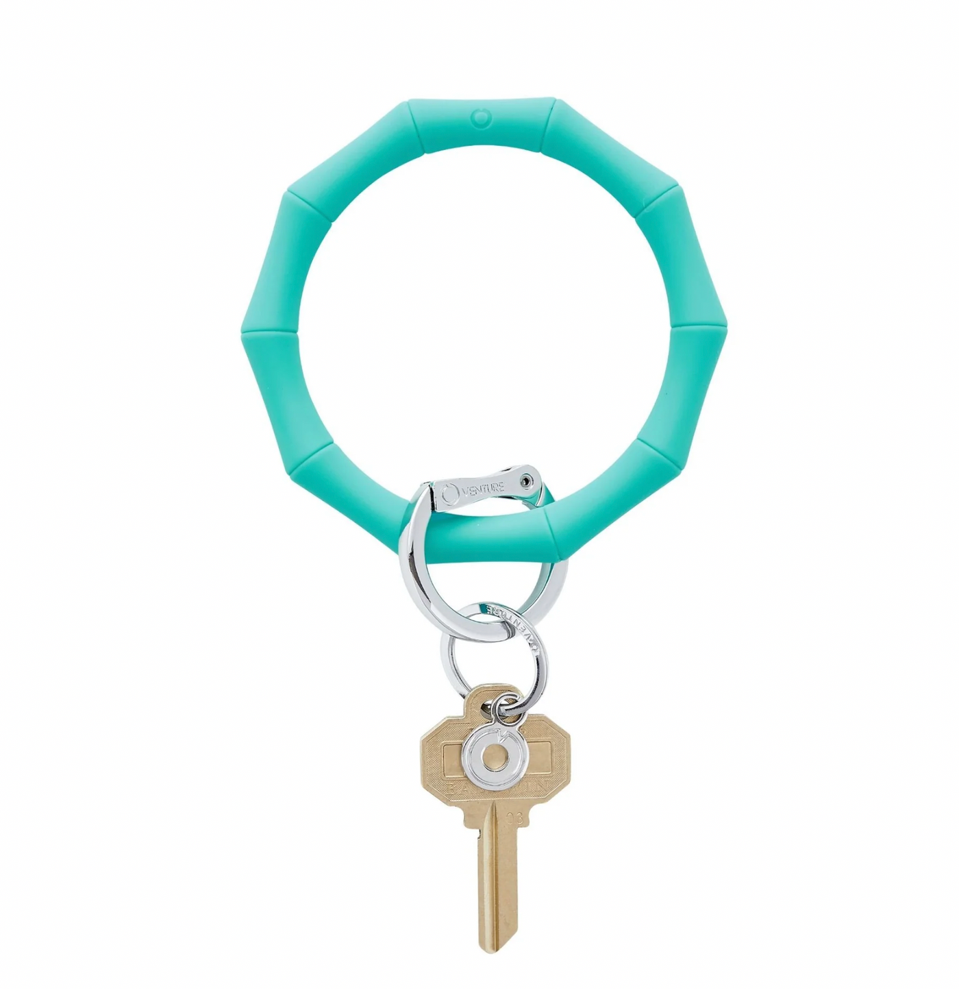 Oventure - Big "O" Bamboo Silicone Keyring