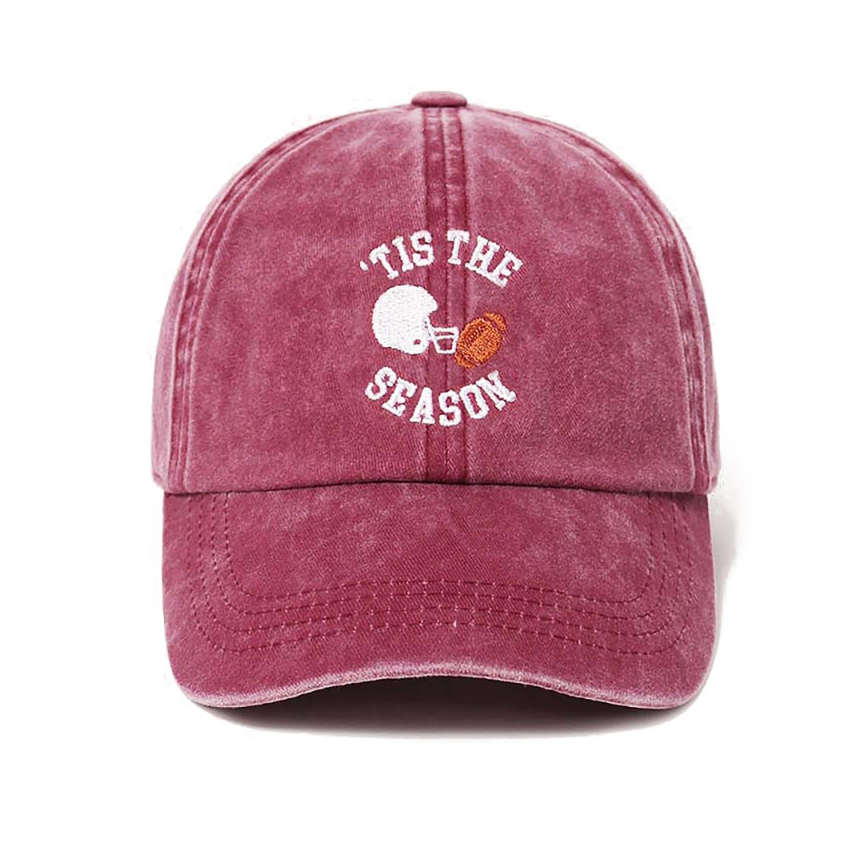 'Tis The Football Season Baseball Cap