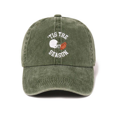 'Tis The Football Season Baseball Cap