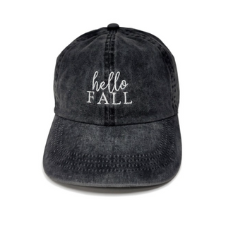 Hello Fall Baseball Cap