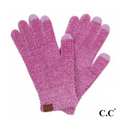 Chenille Smart Touch Gloves