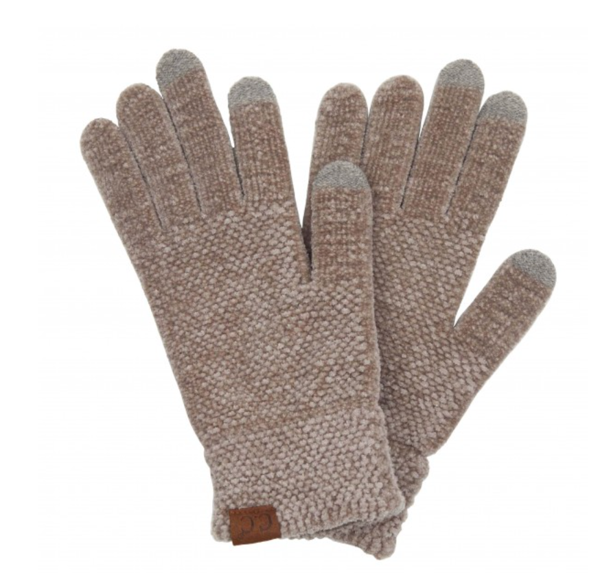 Chenille Smart Touch Gloves