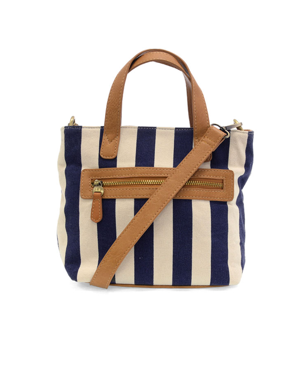 Awning Stripe Mini Canvas Tote