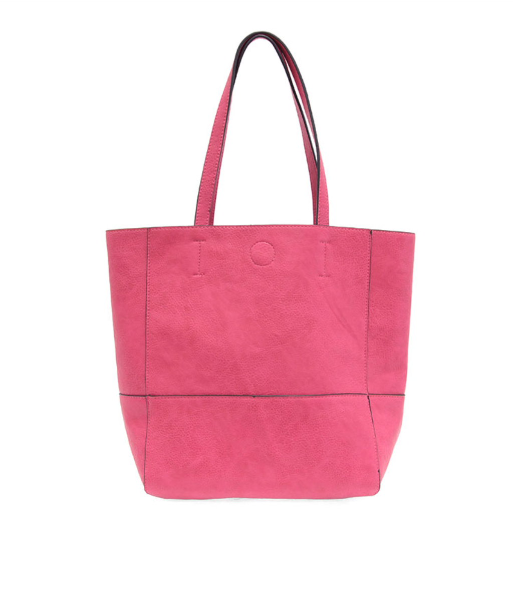 Faith Raw Edge Tote Bag