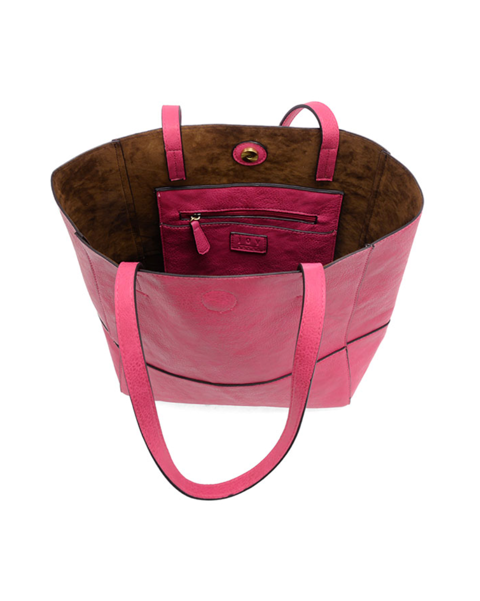 Faith Raw Edge Tote Bag