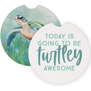 Turtley Awesome Car Coaster Set