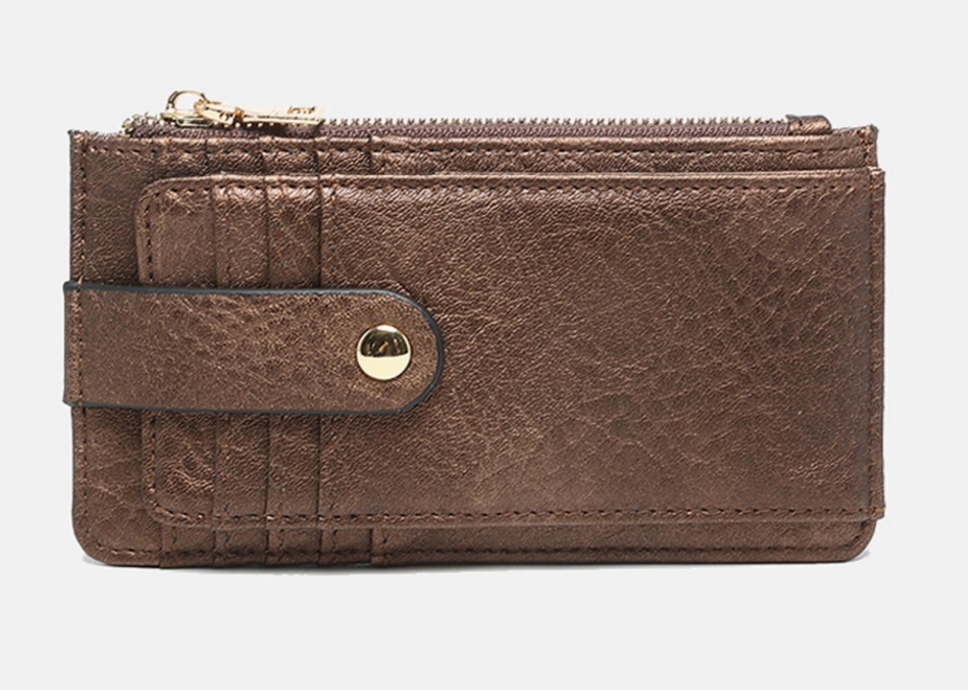 Mae Multi-Card Wallet w/ Strap Snap Closure