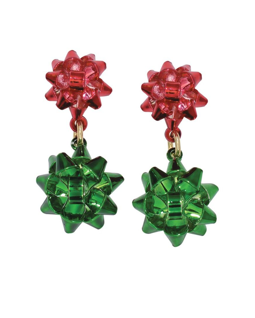 Periwinkle Festive Bows Stud Earrings