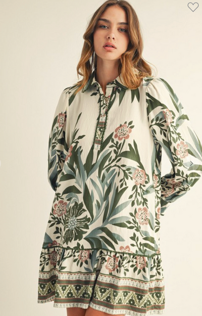 Cecelia Puff Sleeve Dress