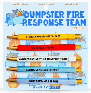 Dumpster Fire Response Team - Pen Set