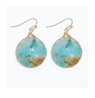 Beach Scene Earrings