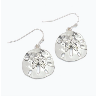 Polished Sanddollar Earrings