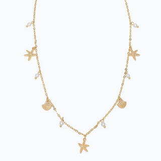Periwinkle Sun Kissed Charm Necklace
