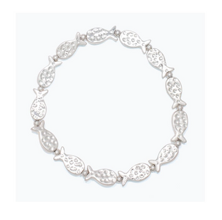 Silver Fish Bracelet