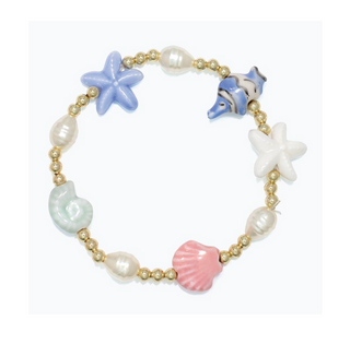 Sea Life Beaded Bracelet